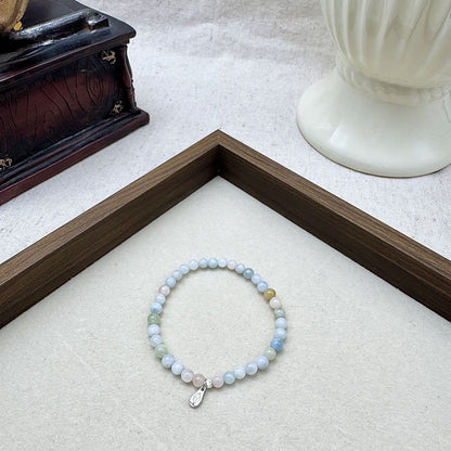 4mm morganite bracelet- touchvintage
