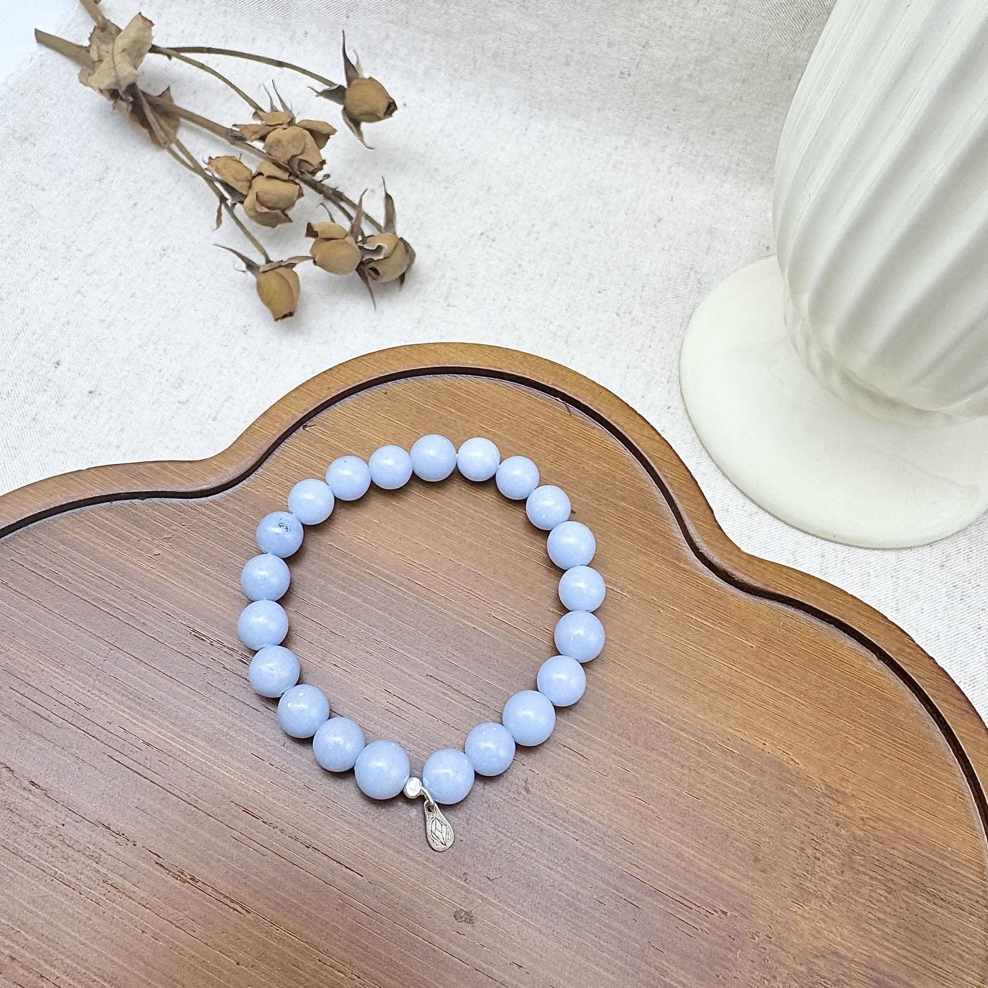 8mm angelite bracelet​