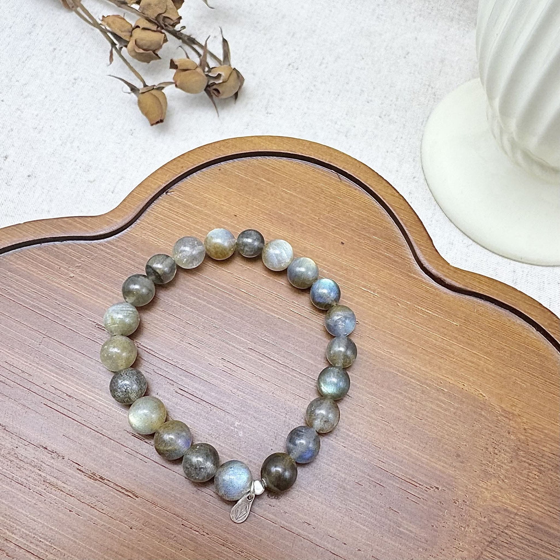 8mm labradorite bracelet​