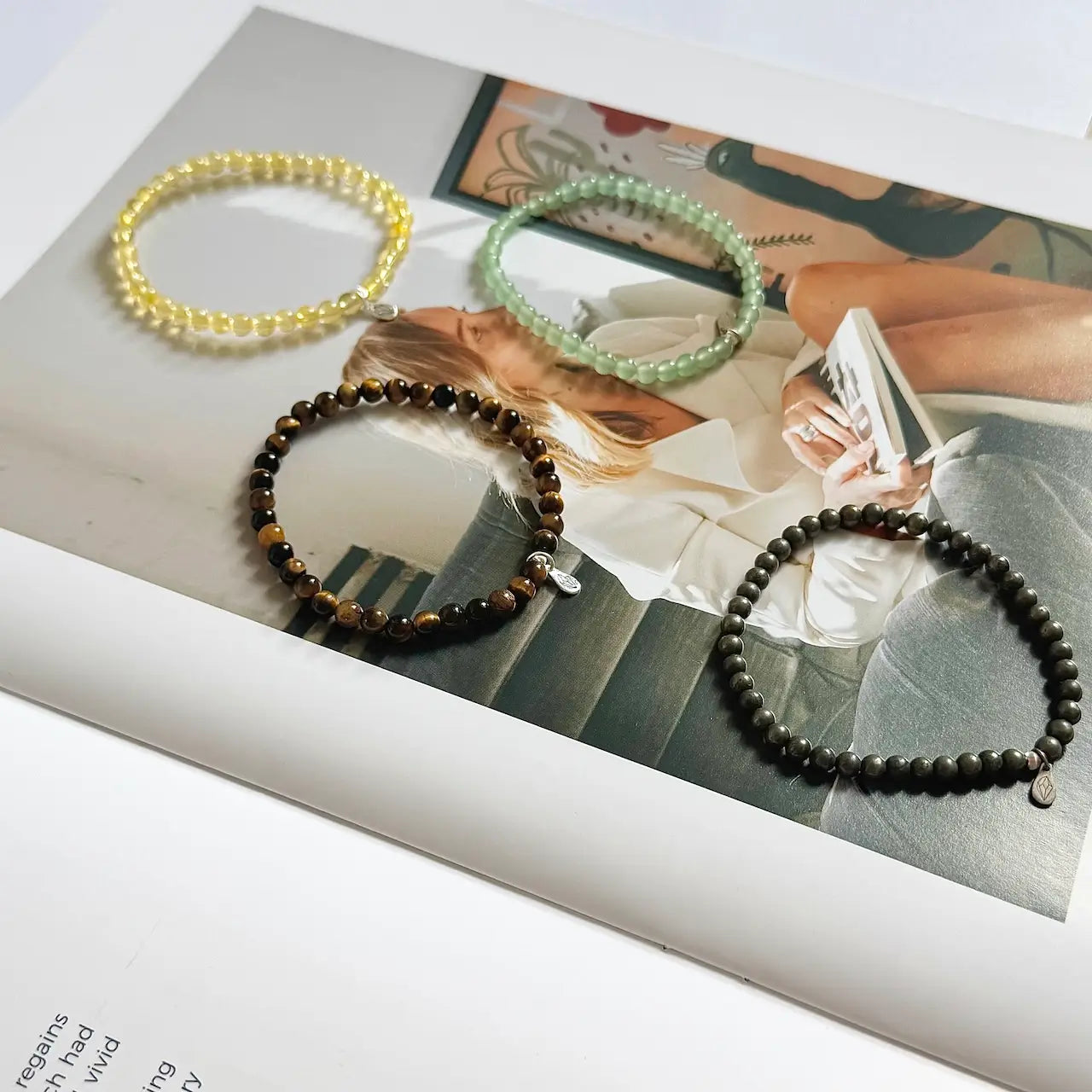 Abundance Bracelets - Side View ｜Touch Vintage