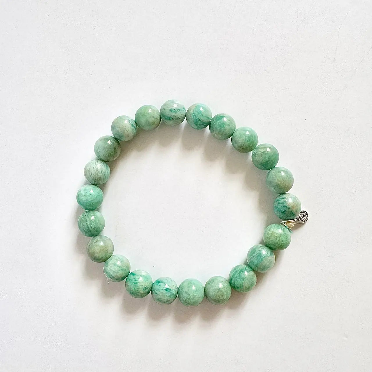 Amazonite Bracelet 8mm - Front View｜Touch Vintage