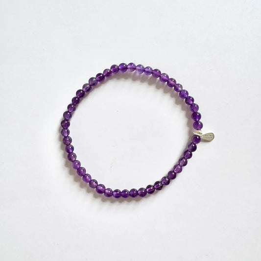 Amethyst Bracelet - Front View｜Touch Vintage