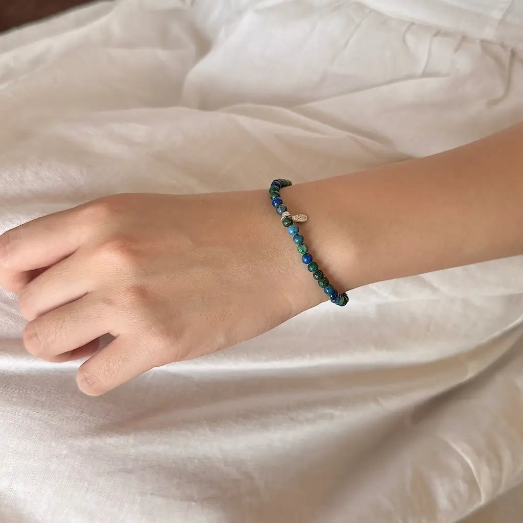 Azurite Bracelet - Worn On Wrist｜Touch Vintage