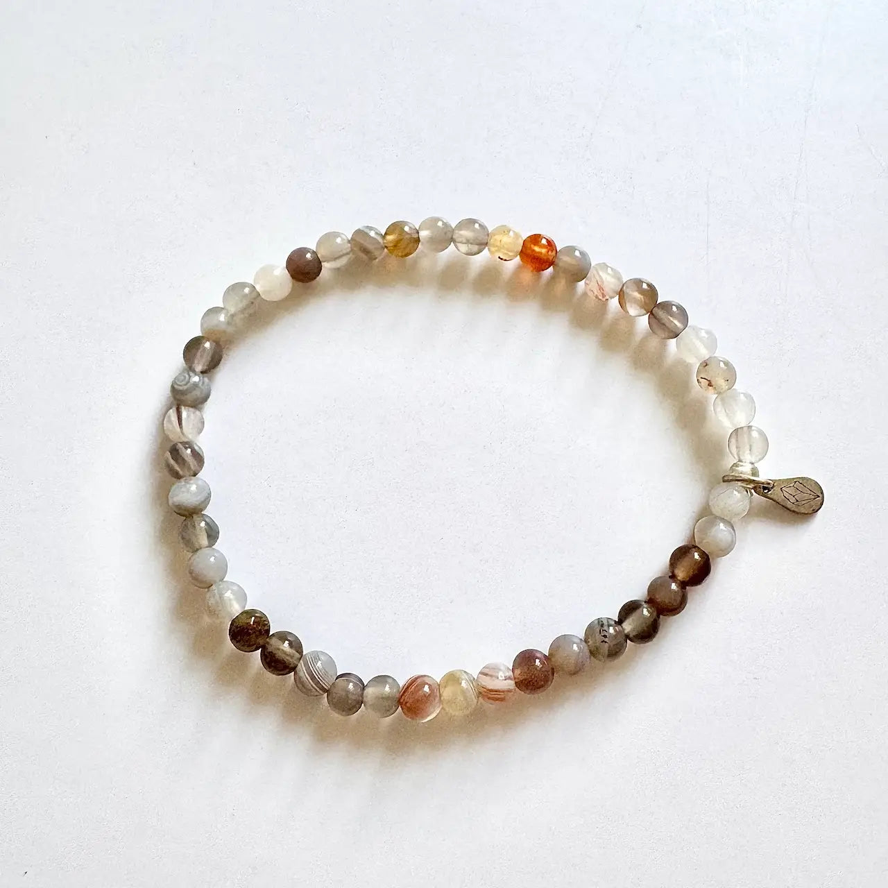 Botswana Agate Bracelet - Crystal Jewelry｜Touch Vintage