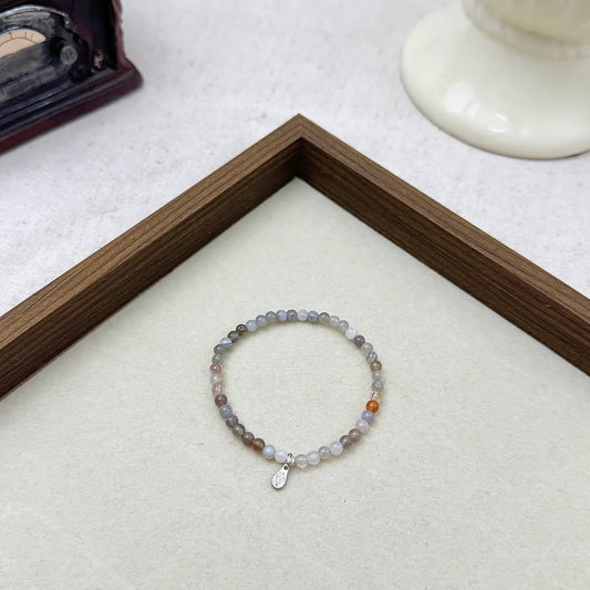 Botswana Agate Bracelet - Front View｜Touch Vintage