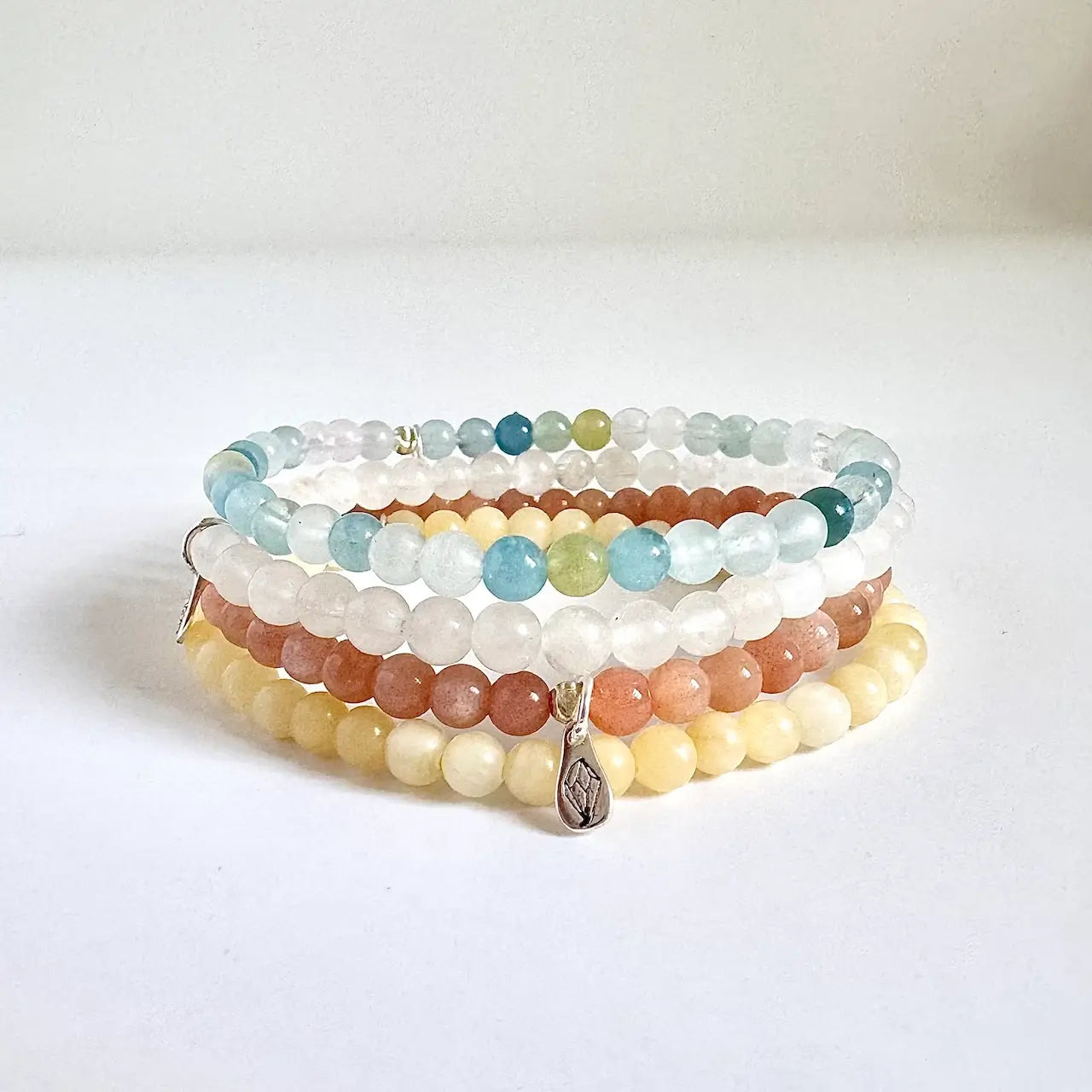 Cancer Zodiac Bracelets - Front View｜Touch Vintage