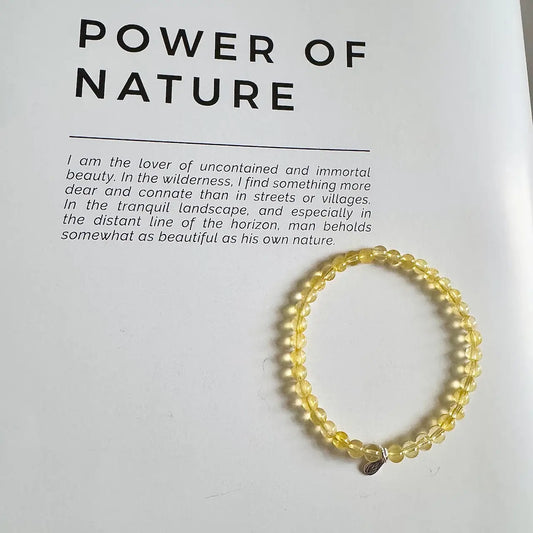 Citrine Bracelet - Front View｜Touch Vintage