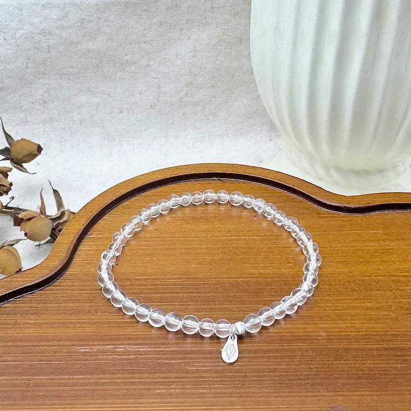 Clear Quartz Bracelet - Detail｜Touch Vintage