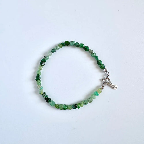 Raw Emerald Energy Bracelet