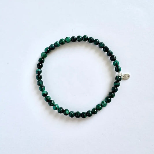 Emerald Bracelet - Front View｜Touch Vintage