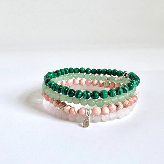 Heart Chakra Bracelet - Front View | Touch Vintage