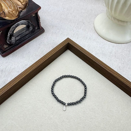 Hematite Stone Bracelet - Crystal Jewelry｜Touch Vintage