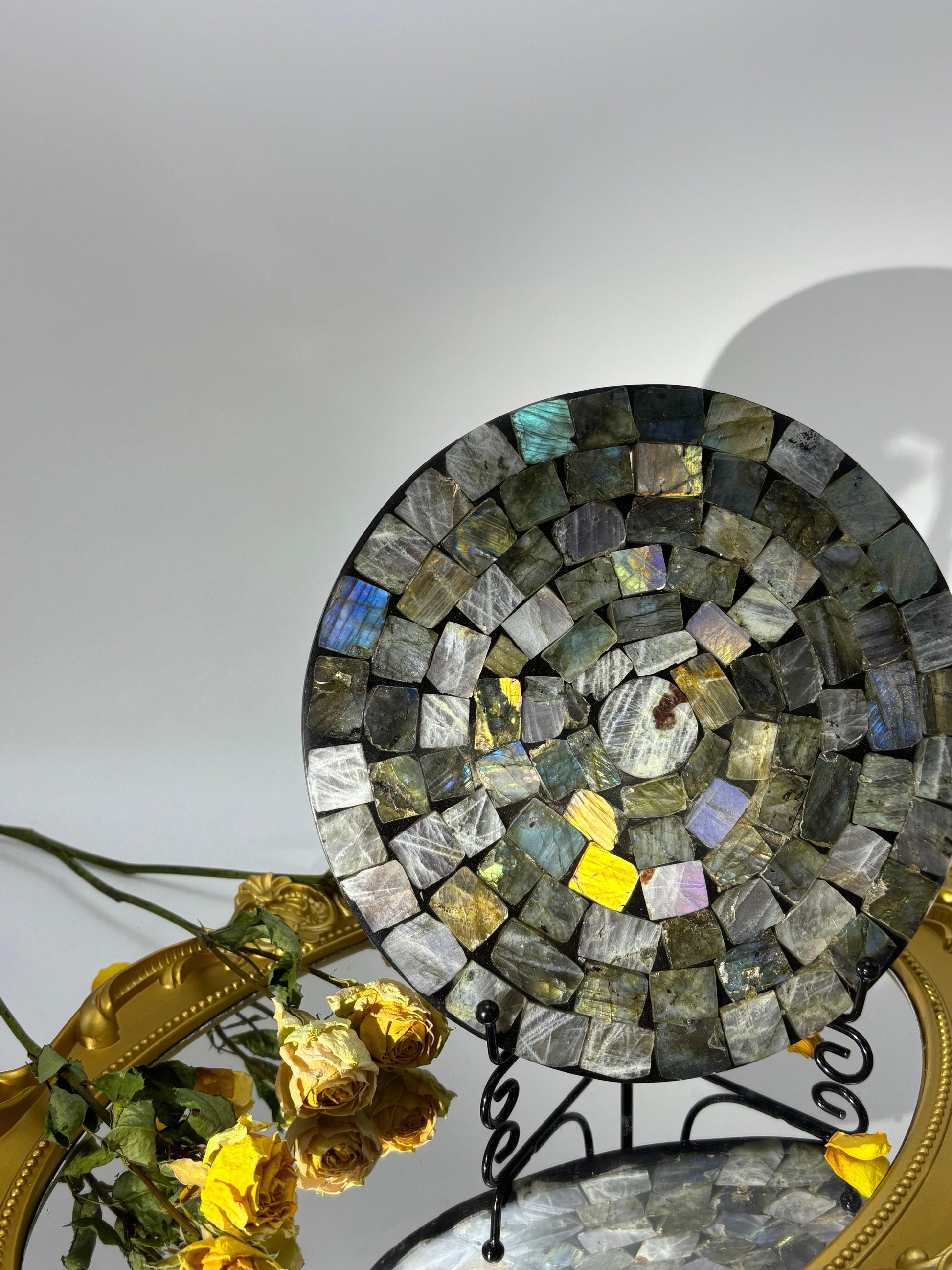 Labradorite Discs - Touch Vintage 