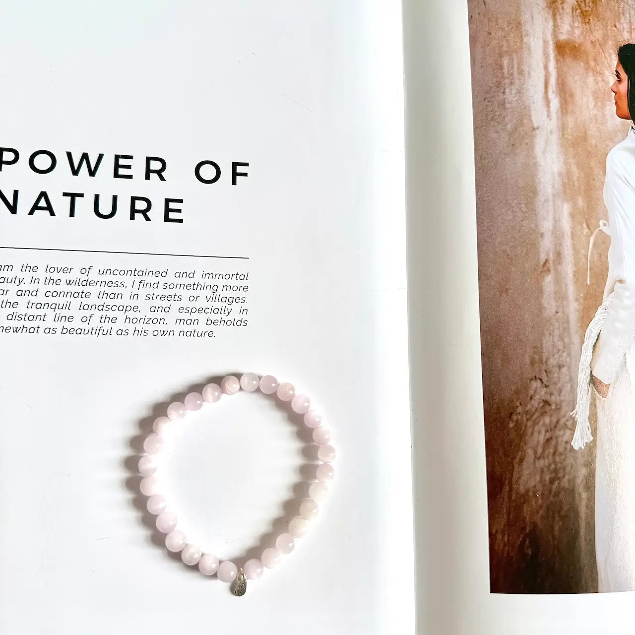Kunzite Bracelet 6mm｜Touch Vintage