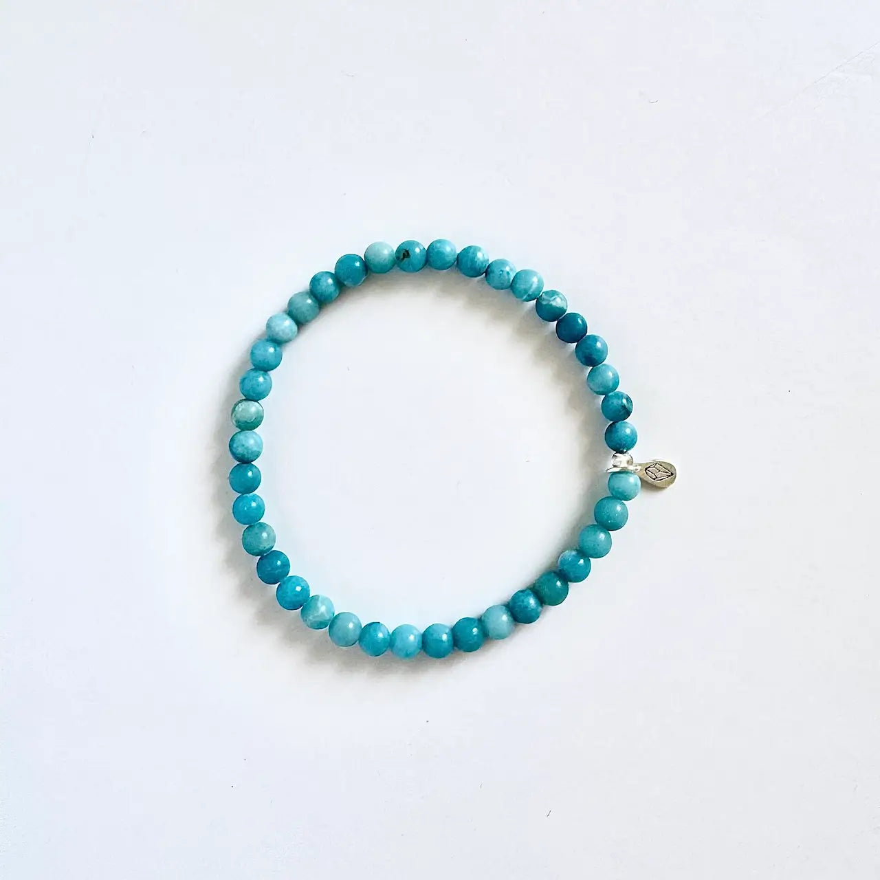 Larimar Bracelet Front View｜Touch Vintage