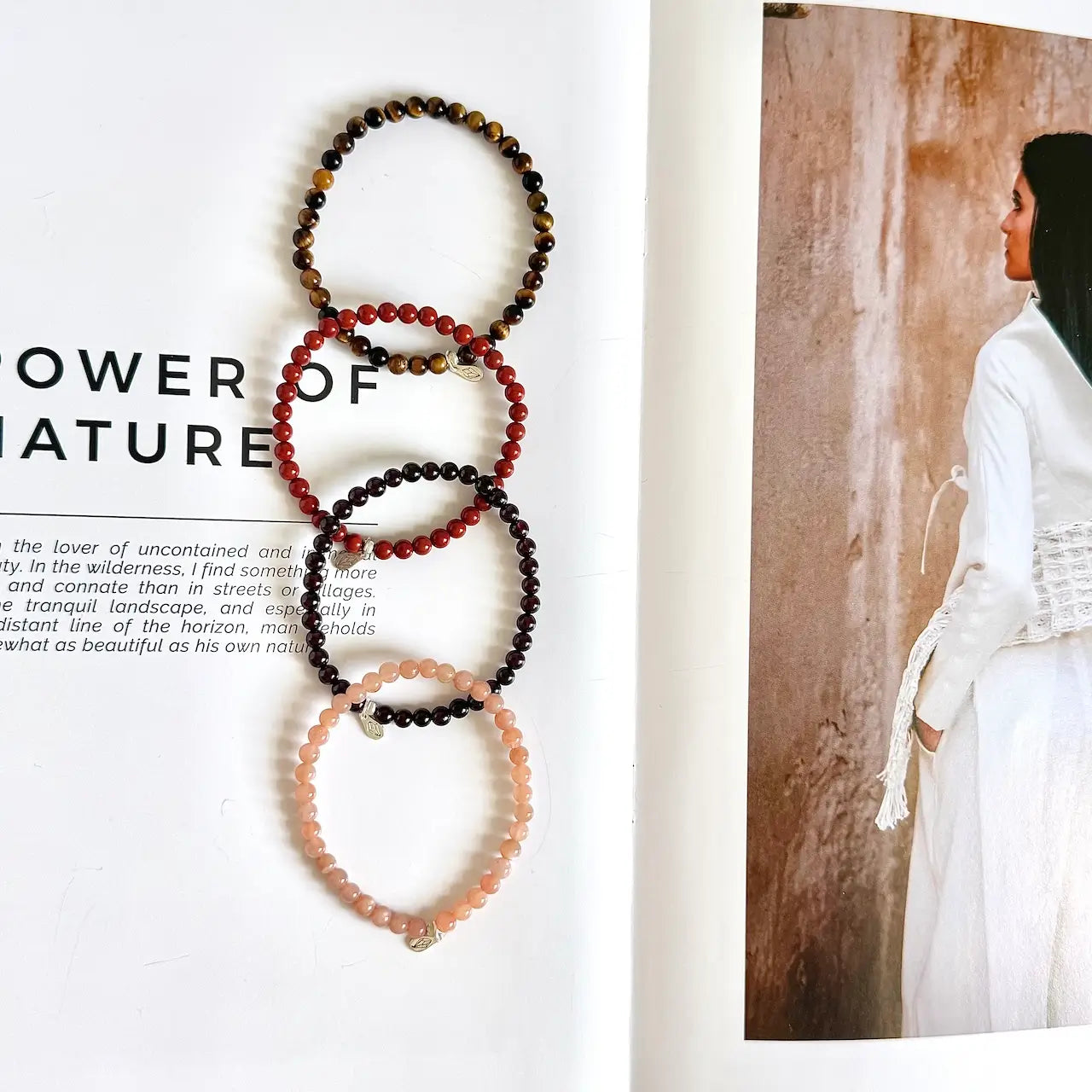 Leo Birthstone Bracelet - Detail | Touch Vintage