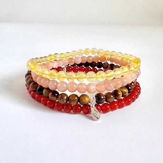 Leo Zodiac Bracelet -  Front View｜Touch Vintage