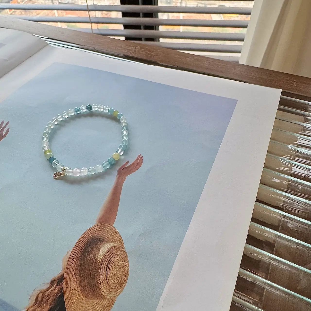 Morganite Crystal Bracelet｜Touch Vintage