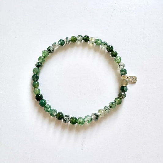 Moss Agate Bracelet｜Touch Vintage