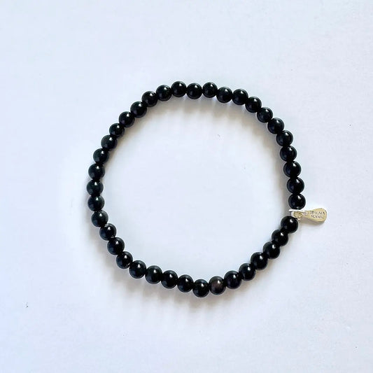 Obsidian Bracelet - Front View | Touch Vintage