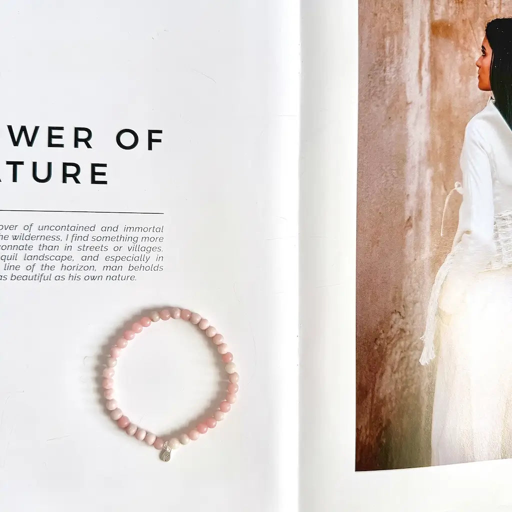 Pink Opal Bracelet｜Touch Vintage