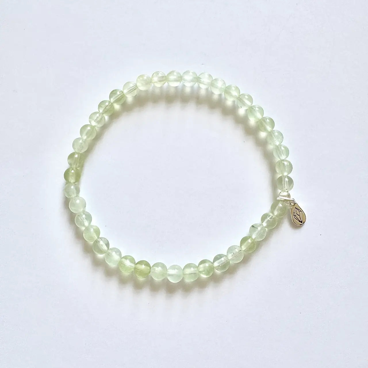 Prehnite Bracelet - Front View | Touch Vintage