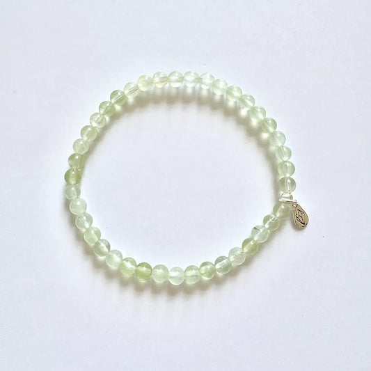 Prehnite Bracelet - Front View | Touch Vintage