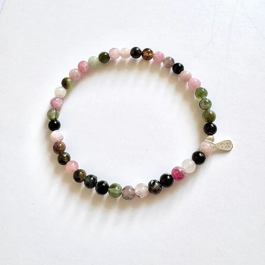 Rainbow Tourmaline Bracelet｜Touch Vintage