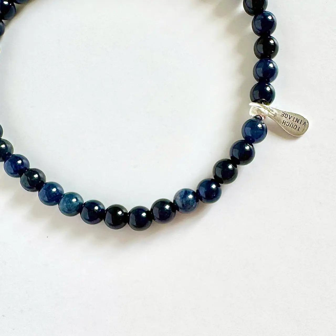 Real Sapphire Bracelet - SideView｜Touch Vintage