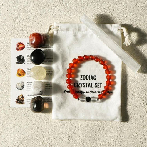 Scorpio Zodiac Crystal Set