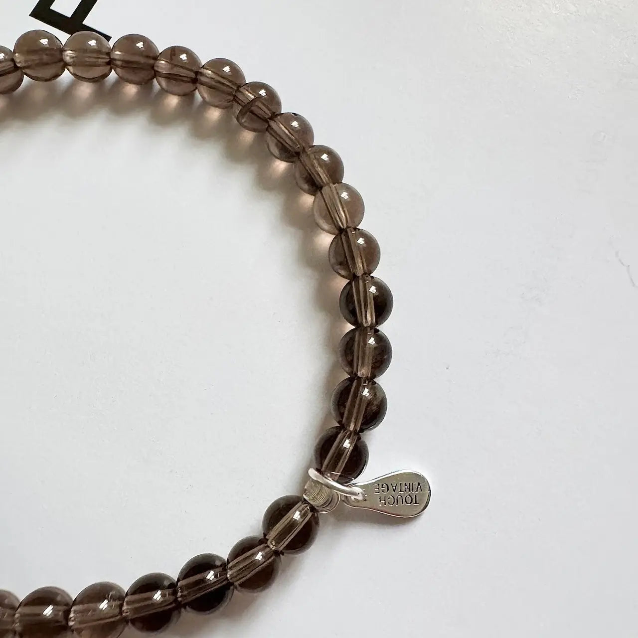 Smoky Quartz Bracelet - Detail｜Touch Vintage