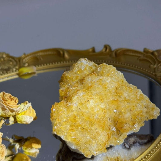 Citrine Cluster - Touch Vintage