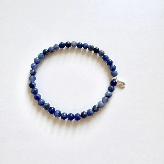 Sodalite Bracelet - Front View｜Touch Vintage