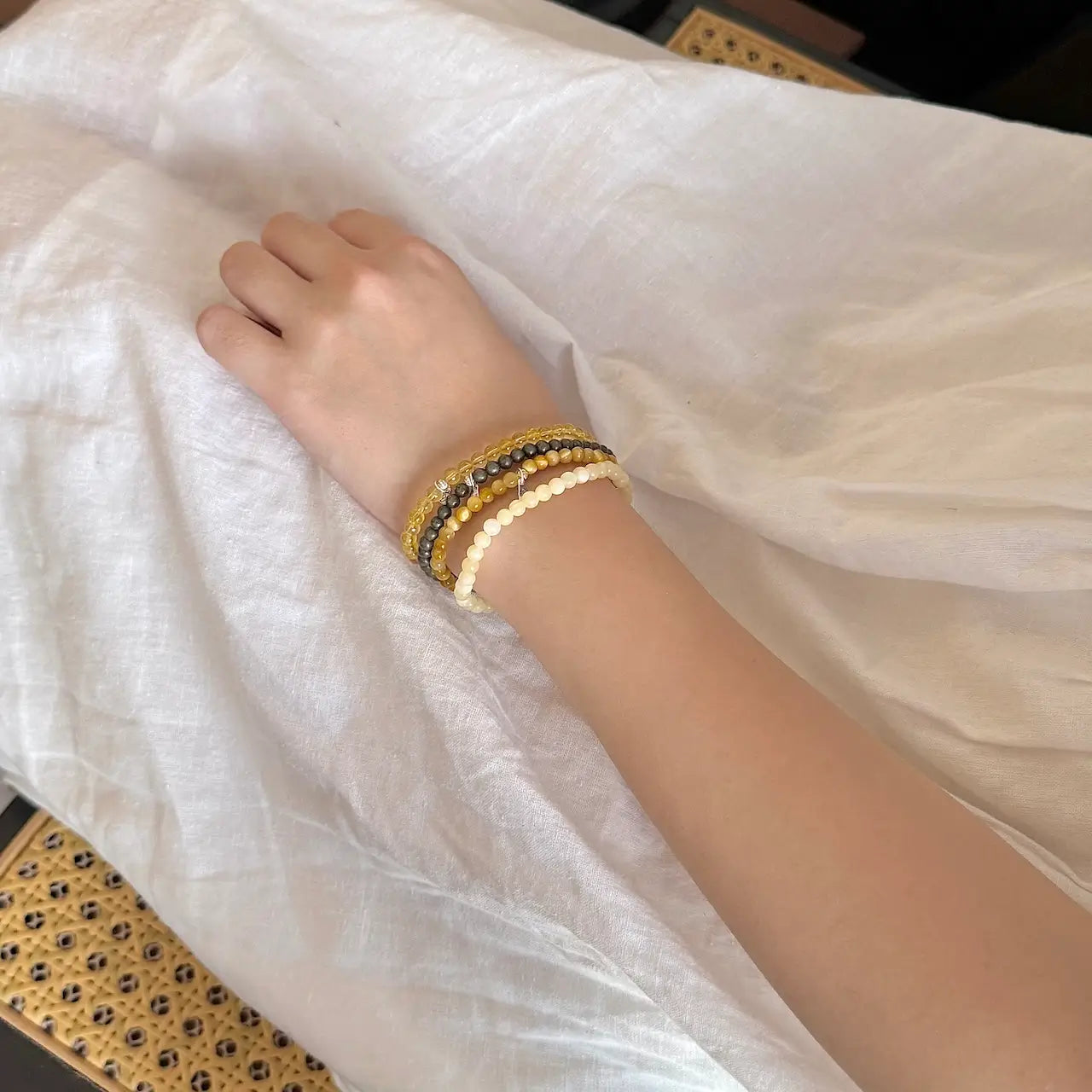Solar Plexus Bracelet - Worn On Wrist｜Touch Vintage