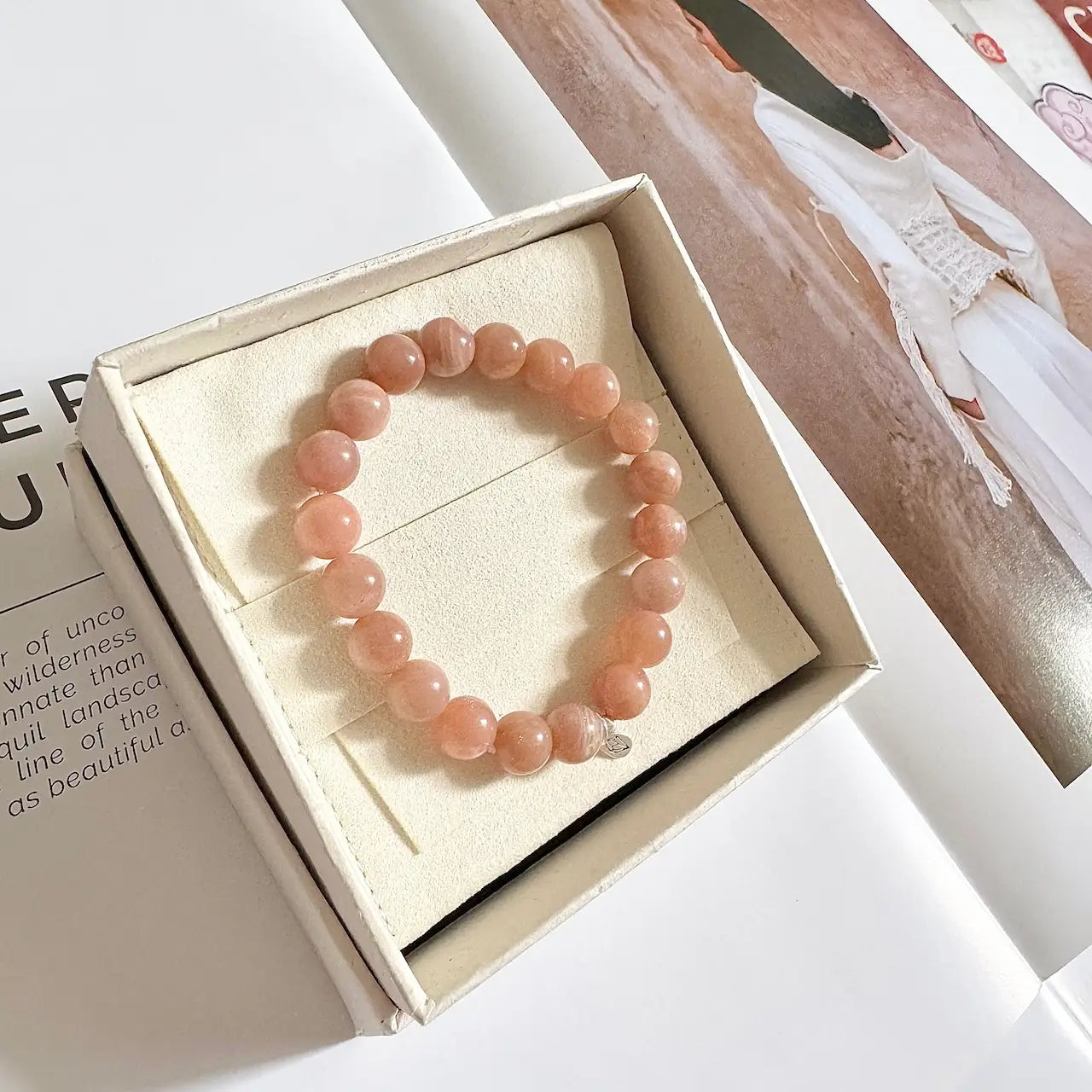 Sunstone Energy Bracelet - 8mm
