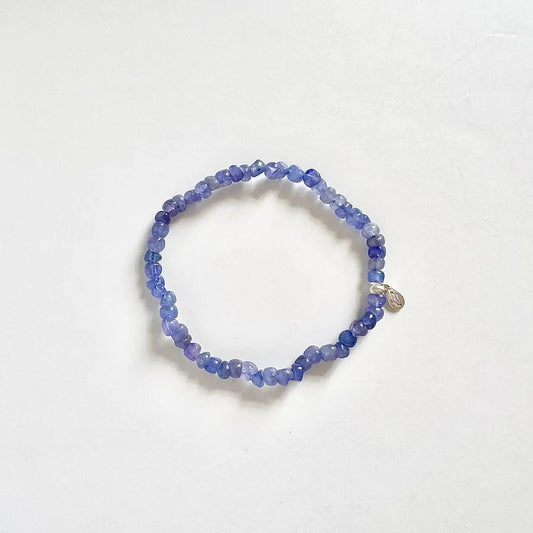 Tanzanite Bracelet Sterling Silver｜Touch Vintage