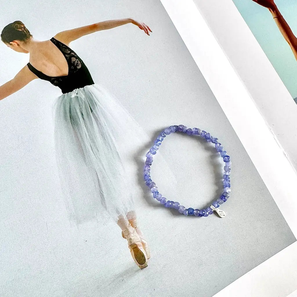 Tanzanite Crystal Bracelet｜Touch Vintage