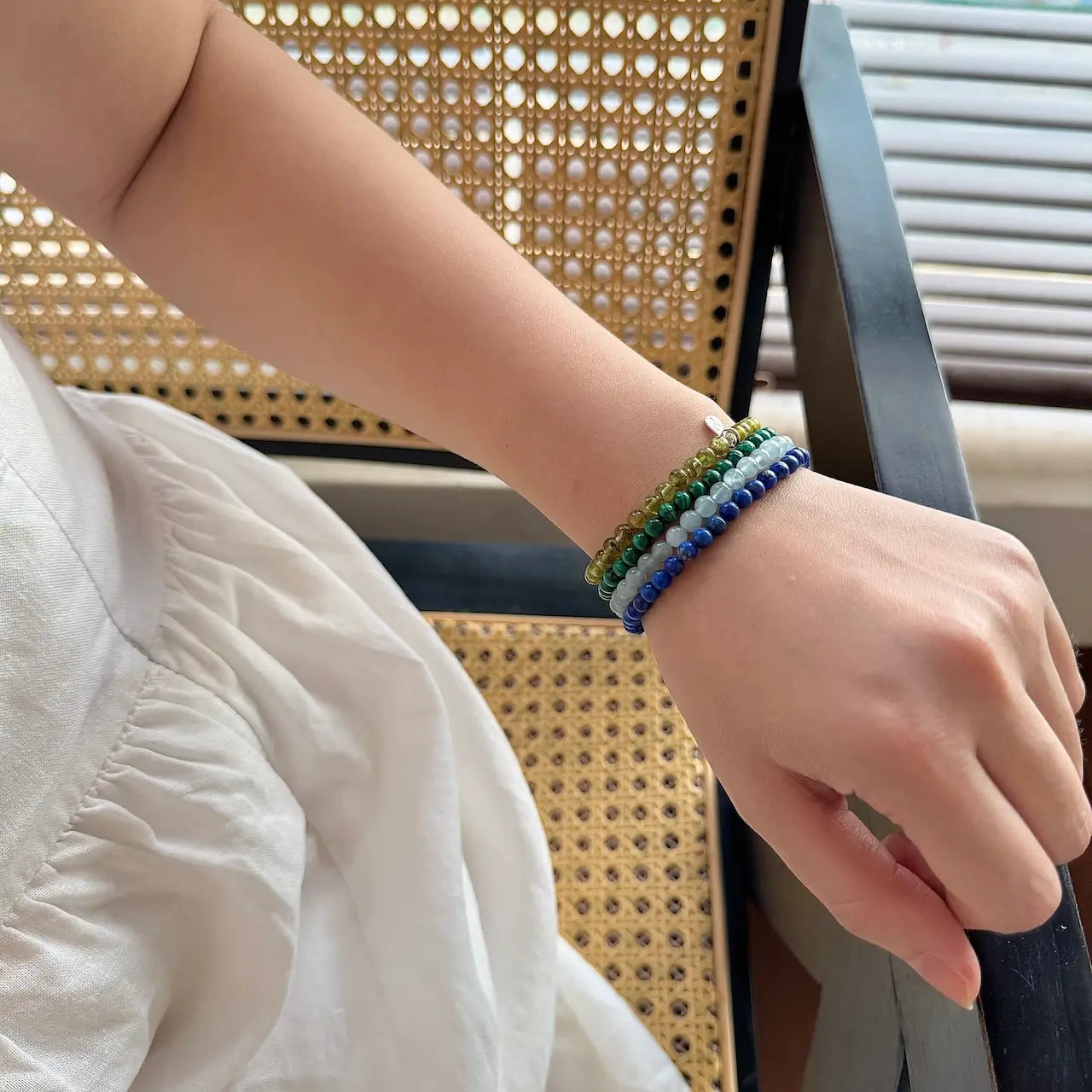 Taurus Birthstone Bracelet - Worn On Wrist｜Touch Vintage