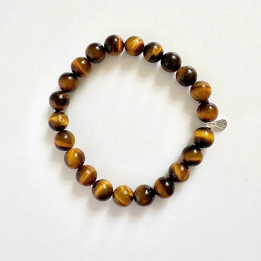 Tiger Eye Bracelet 8mm | Touch Vintage