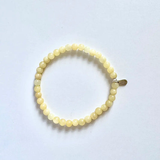 Yellow Calcite Bracelet - Front View | Touch Vintage