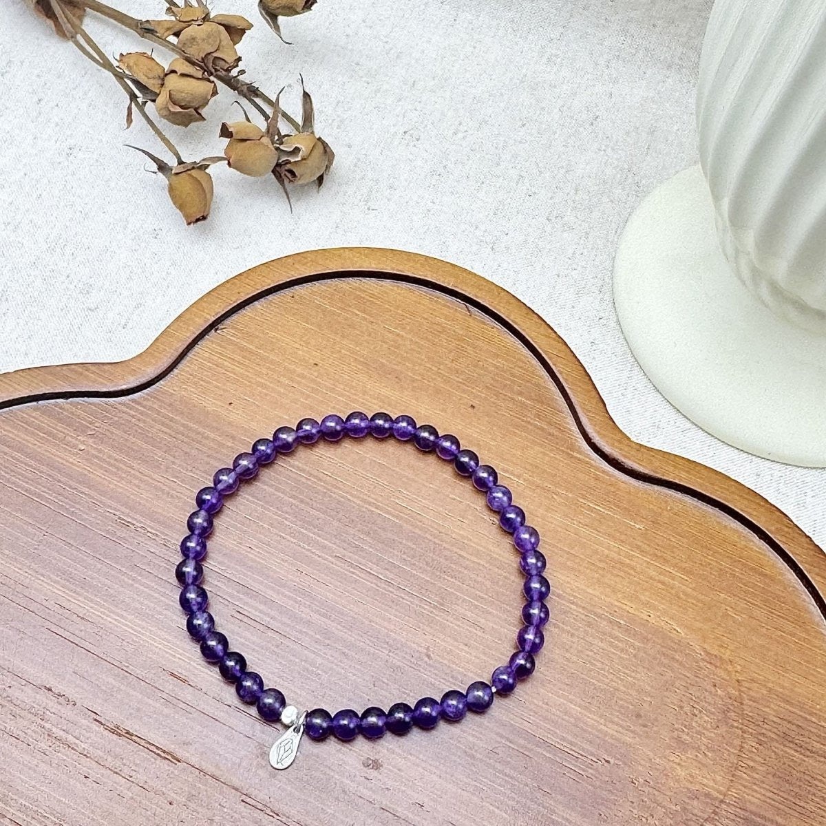 amethyst crystal bracelet​