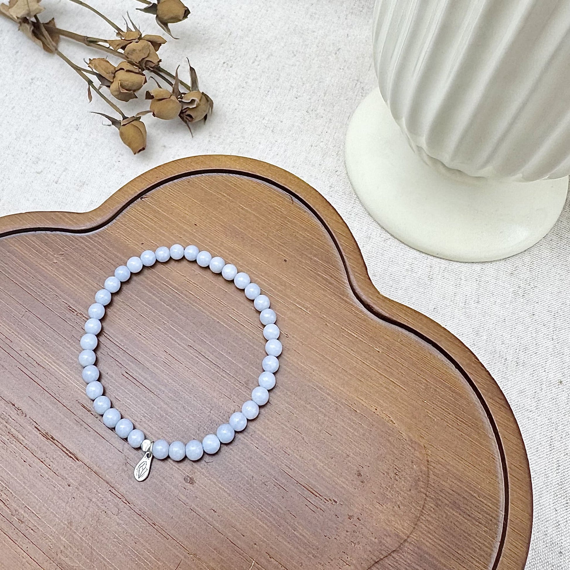 angelite bracelet