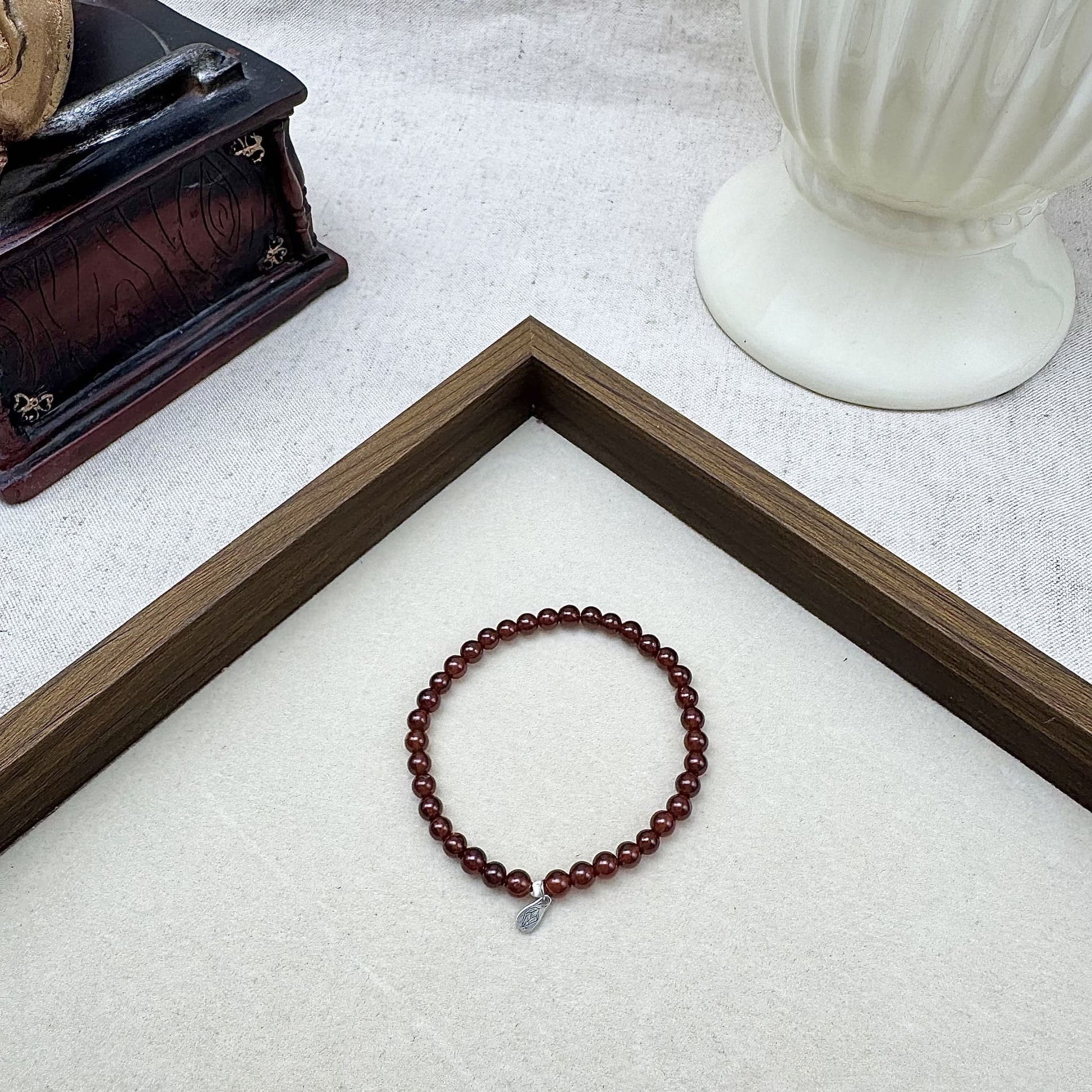 antique garnet bracelet