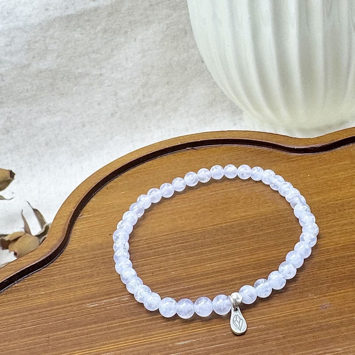 blue lace agate bracelet​