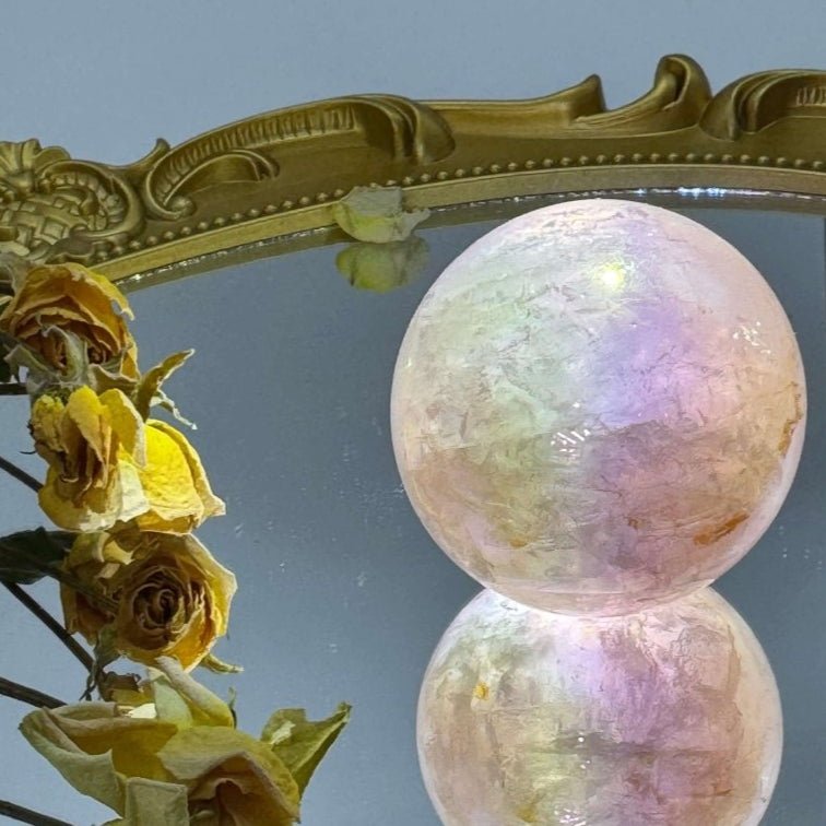 Electroplated Powder Crystal sphere - Touch Vintage 