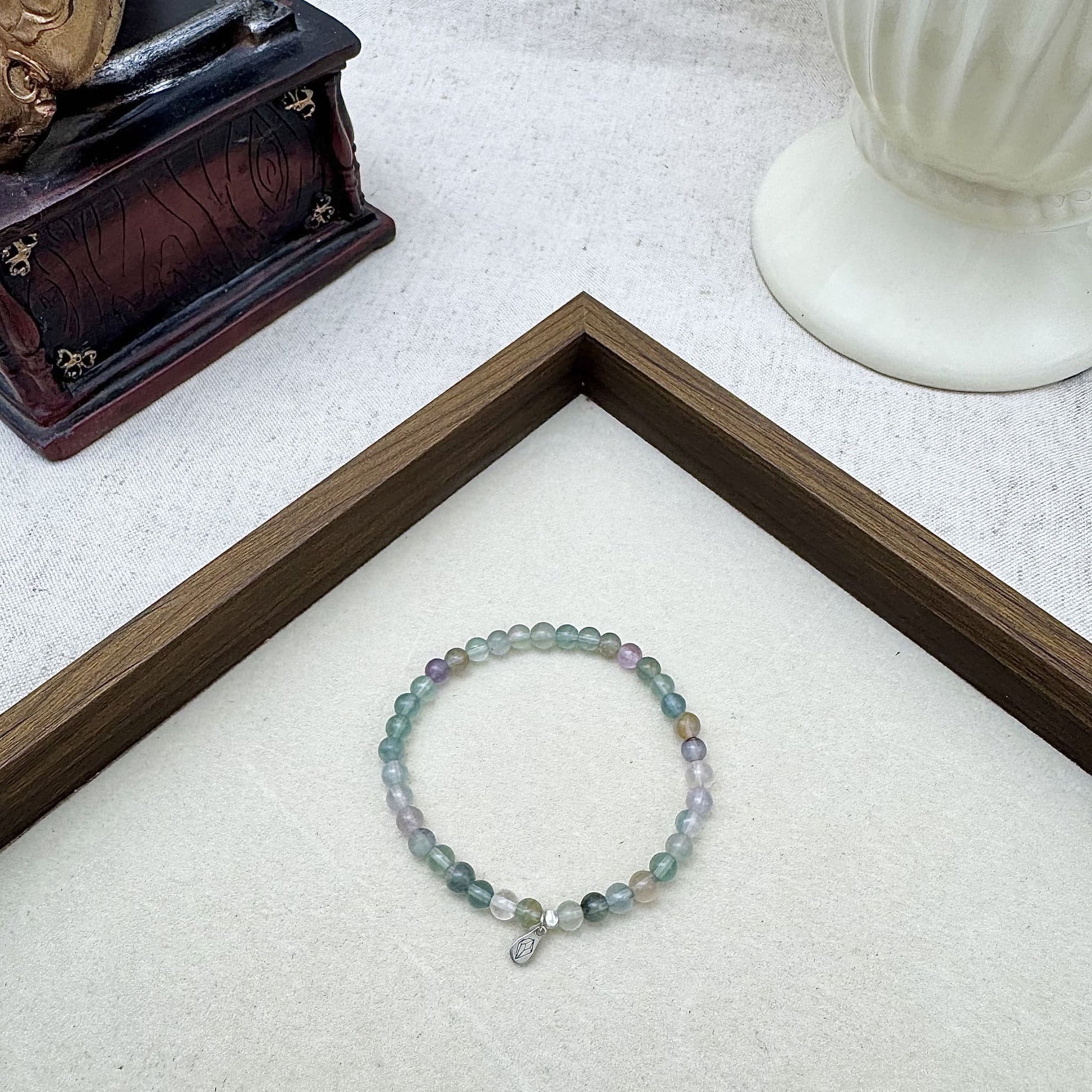 fluorite crystal bracelet​