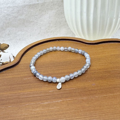 labradorite bead bracelet