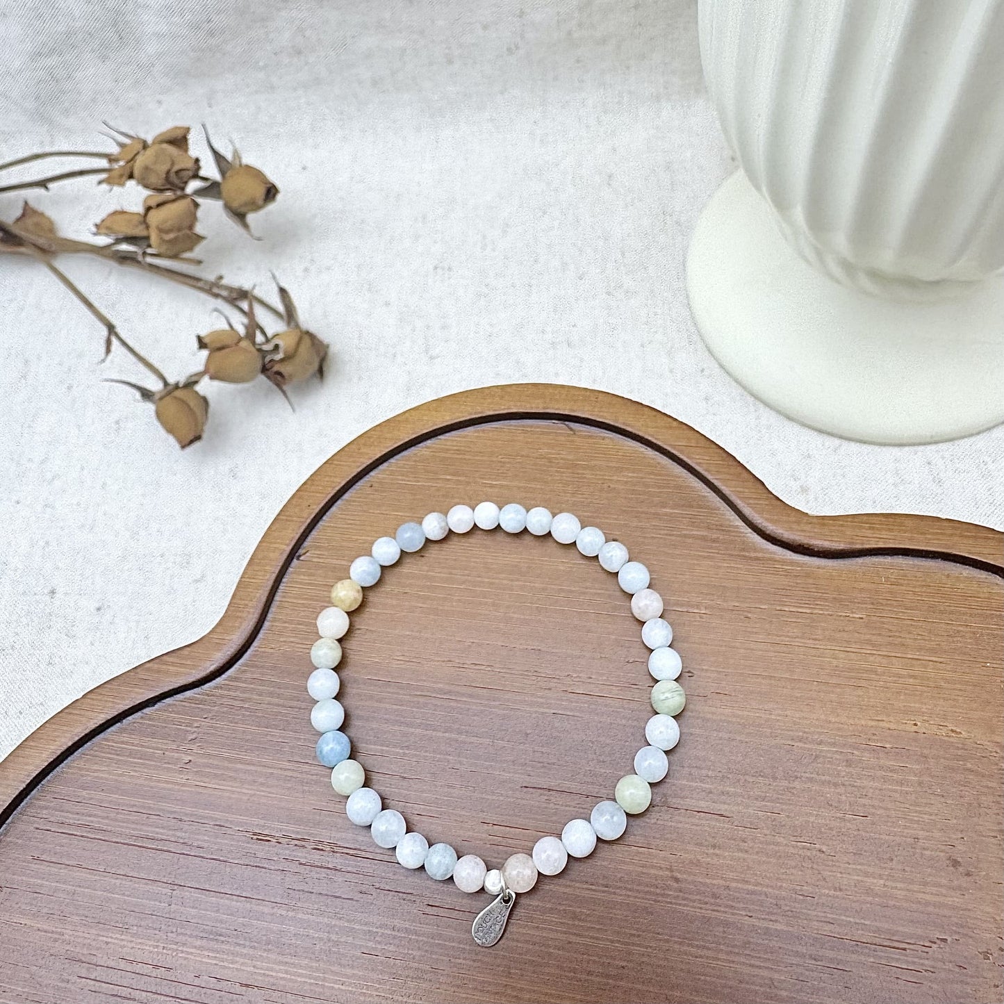 morganite bracelet