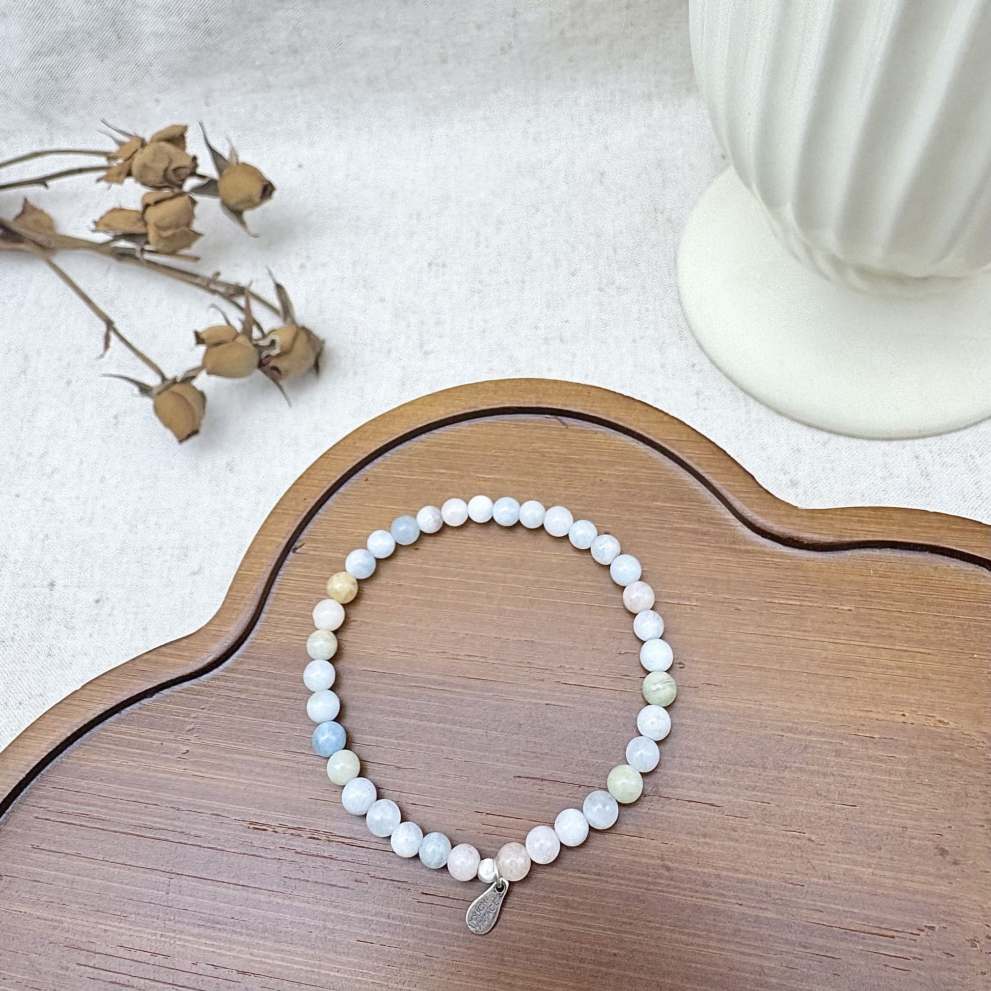 morganite bracelet