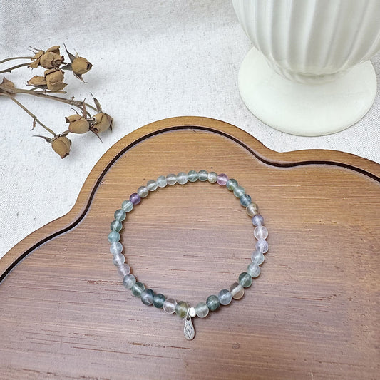 rainbow fluorite bracelet​